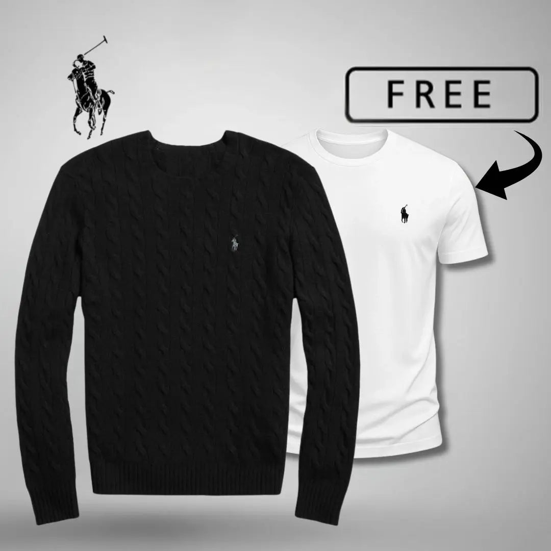 L.R Premium Sweater™ + Free T-Shirt 🎁