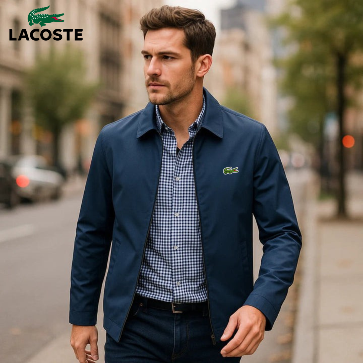 L.R Elegant Jacket with Zip - CLEARANCE SALE