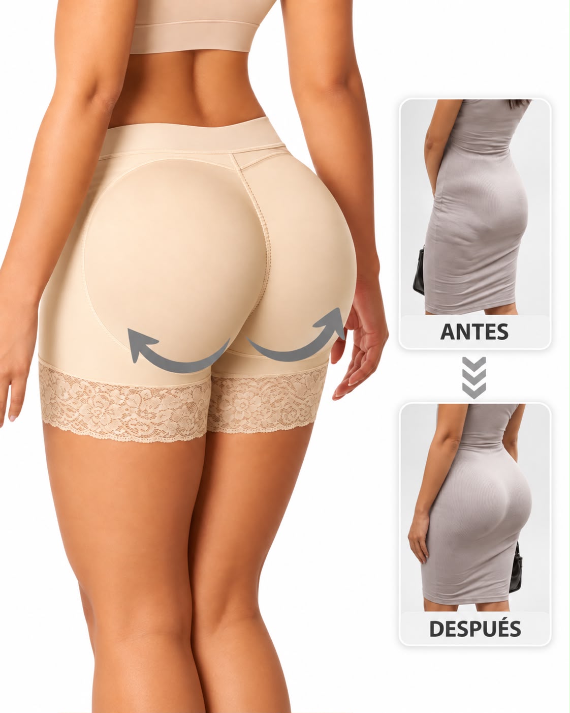 CurvaLift™ — Push-Up Shaping Shorts