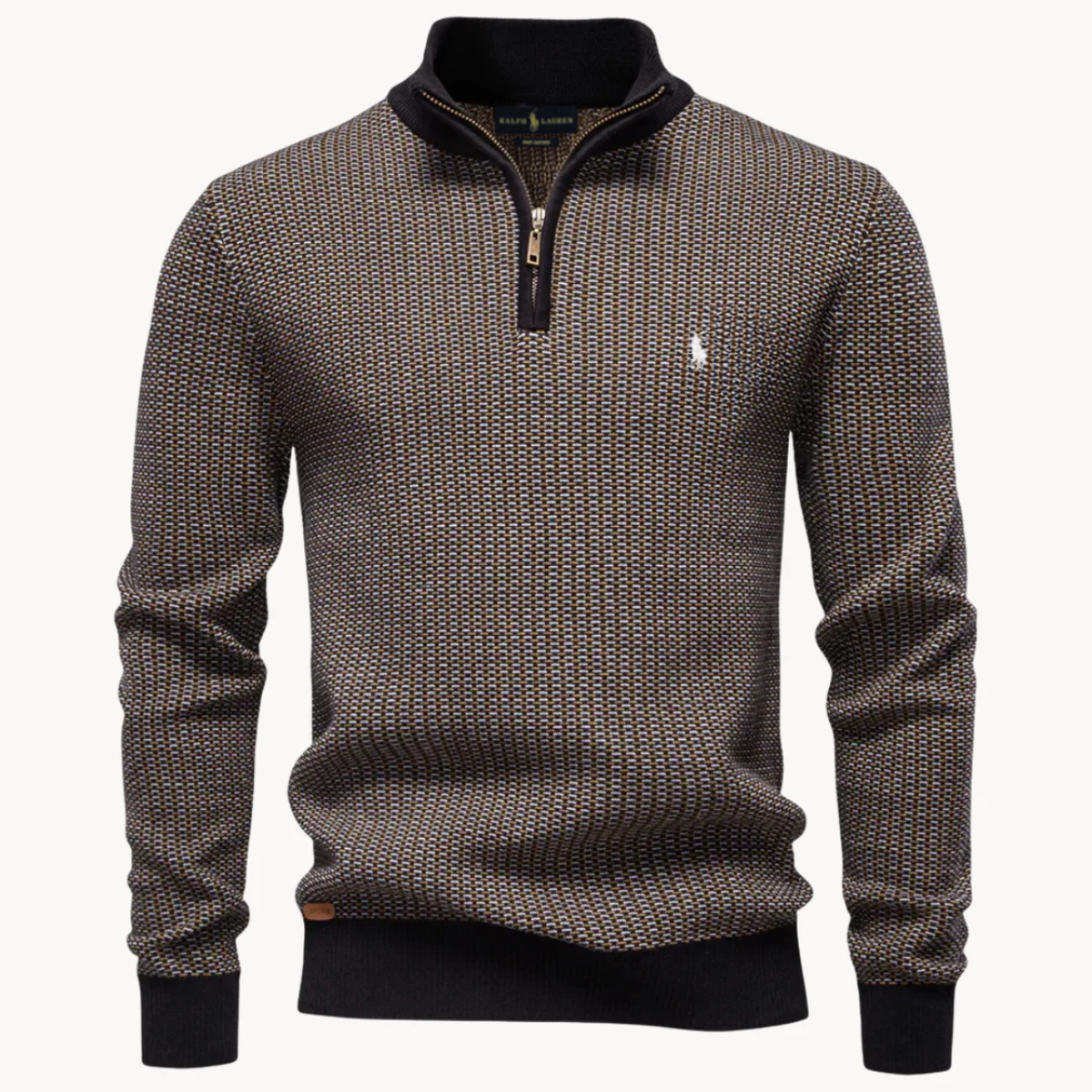 L.R Quarter-Zip Knit Sweater - Clearance Sale