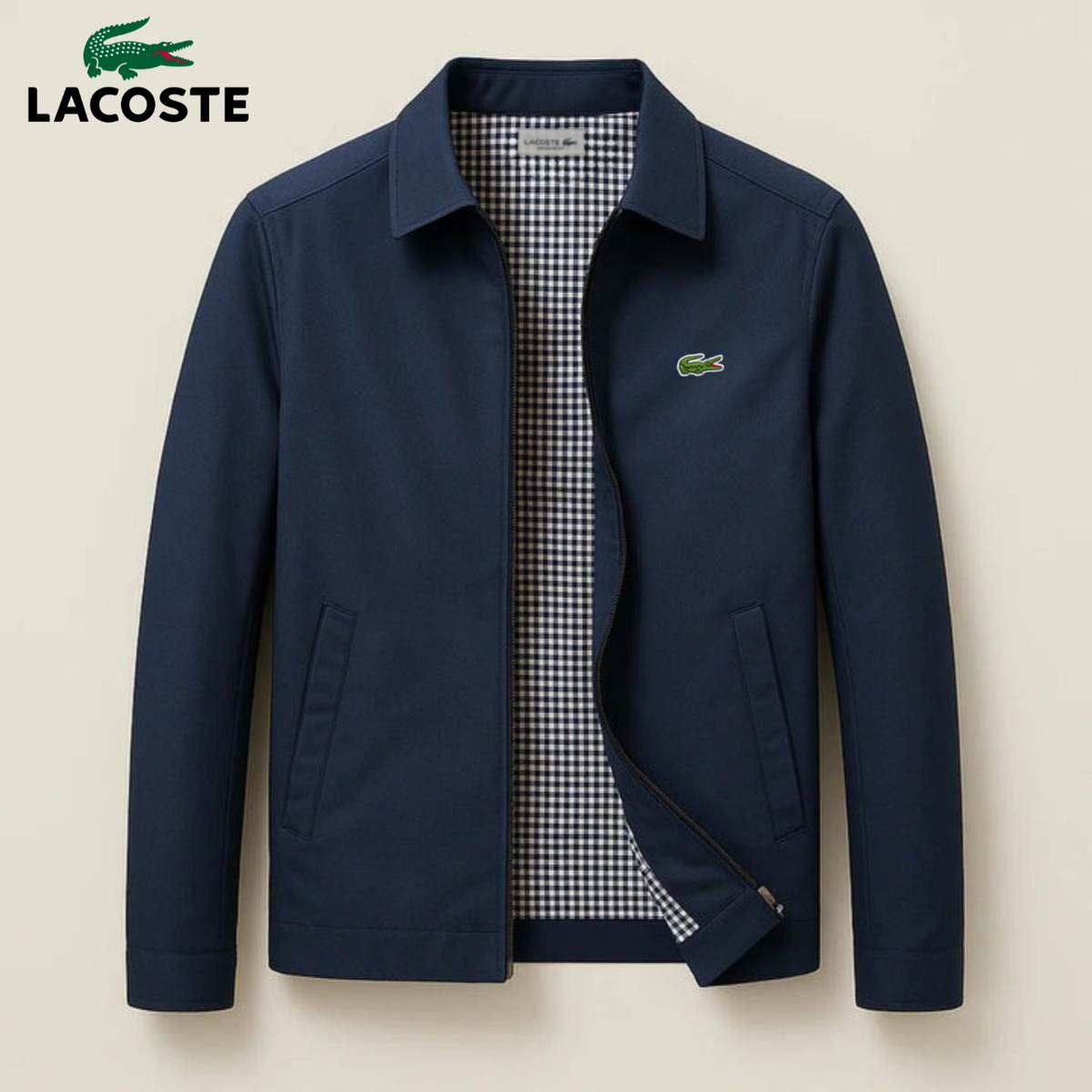 L.R Elegant Jacket with Zip - CLEARANCE SALE