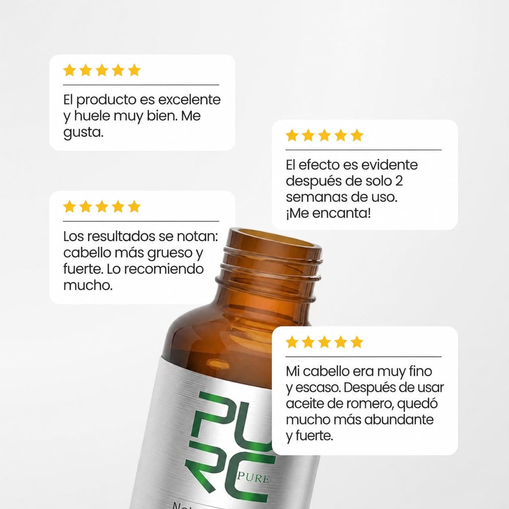 PloomiRaíz™ – Electric Hair Brush: Less Hair Fall, More Growth + FREE Rosemary Oil