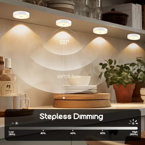PLOOMI™ MotionGlow — 3-Pack Rechargeable Motion Sensor Lights