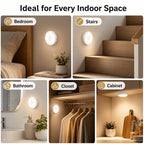 PLOOMI™ MotionGlow — 3-Pack Rechargeable Motion Sensor Lights