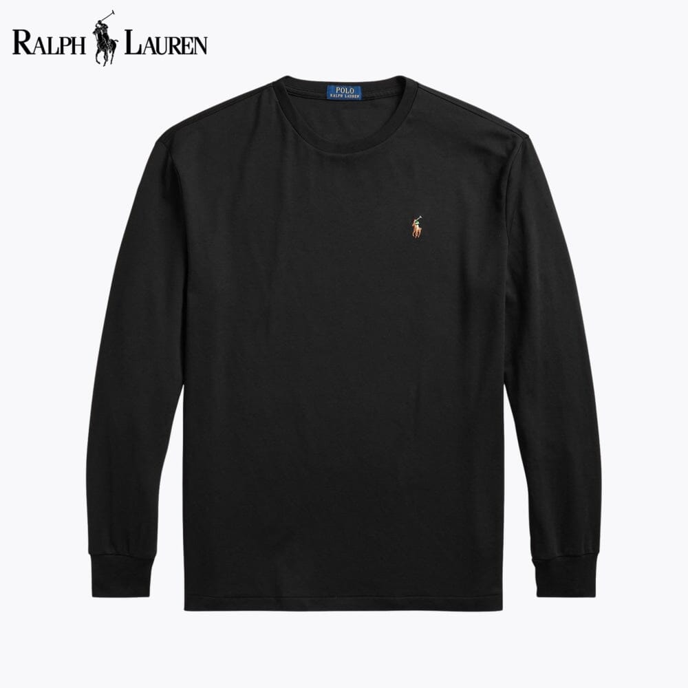 L.R Classic Fit Soft Cotton Crewneck T-Shirt