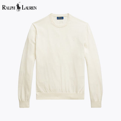 L.R Cotton-Cashmere Crewneck Jumper