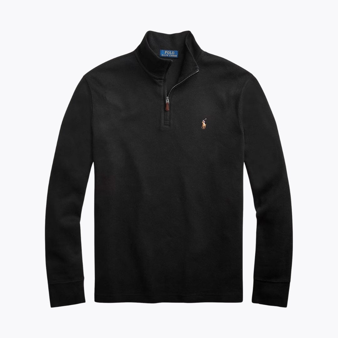 L.R Estate-Rib Quarter-Zip Pullover