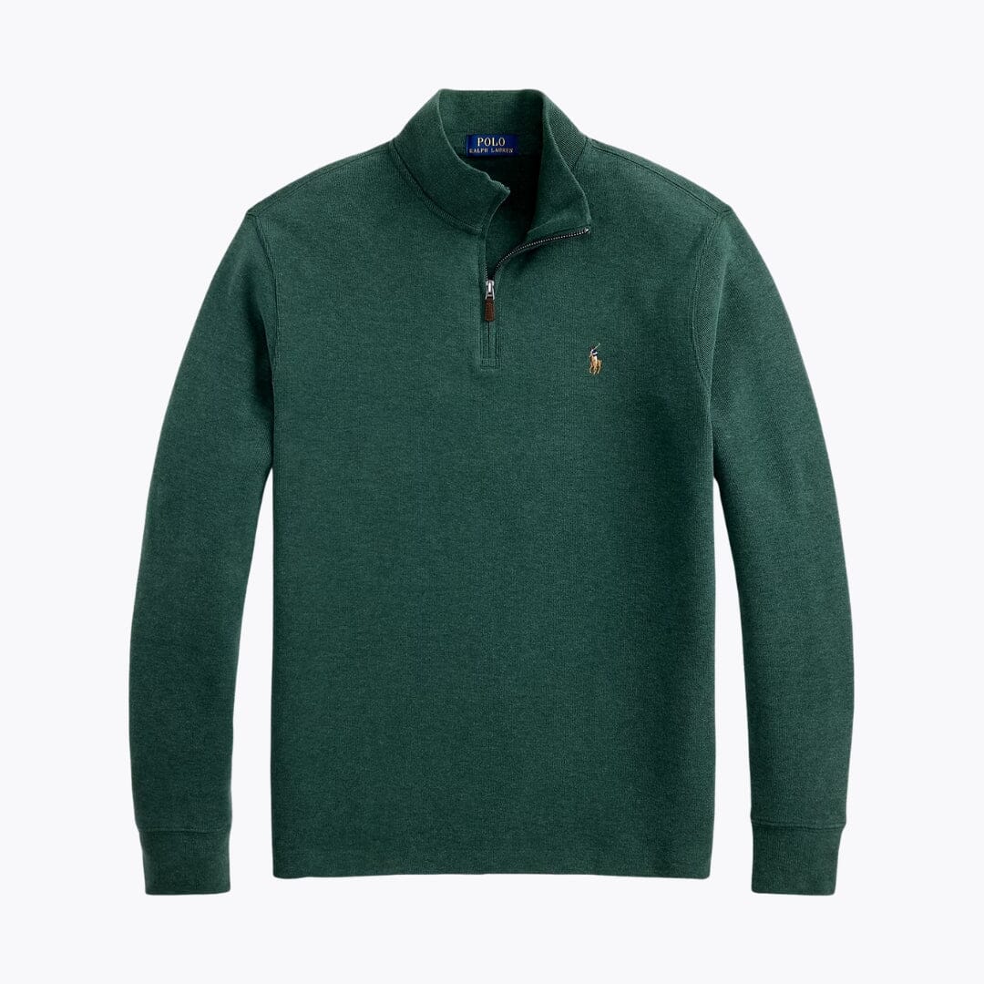 L.R Estate-Rib Quarter-Zip Pullover