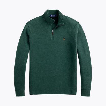 L.R Estate-Rib Quarter-Zip Pullover