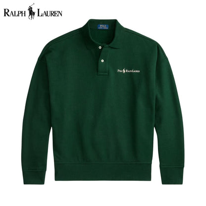 L.R Logo Collared Sweatshirt