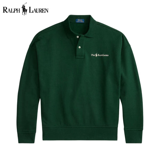 L.R Logo Collared Sweatshirt