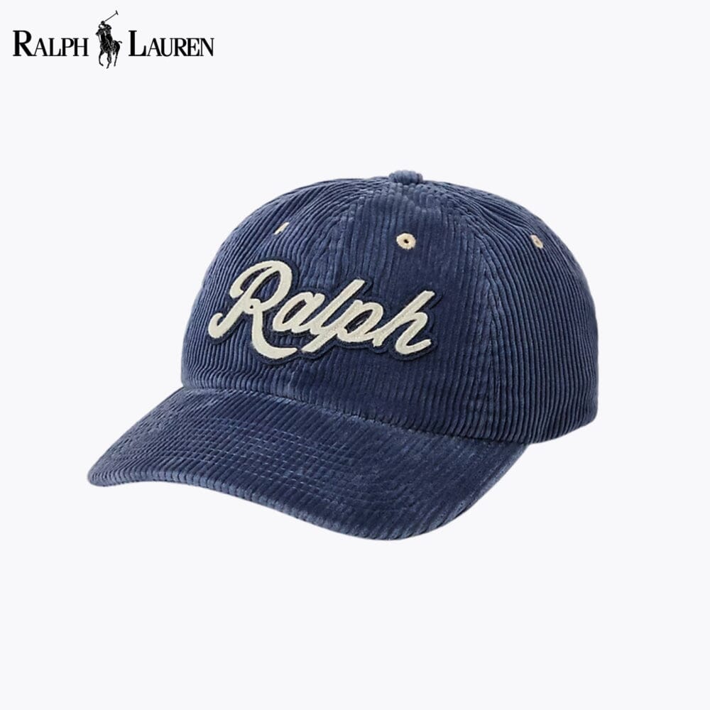 L.R Logo Corduroy Ball Cap