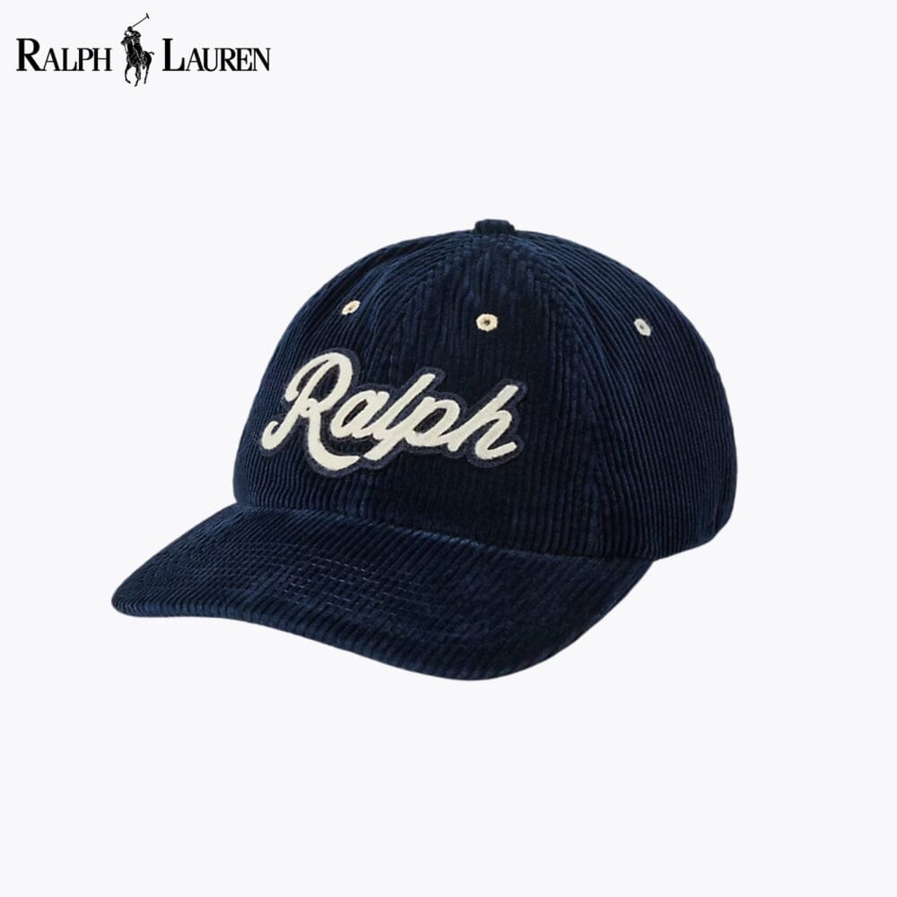 L.R Logo Corduroy Ball Cap