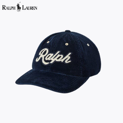 L.R Logo Corduroy Ball Cap