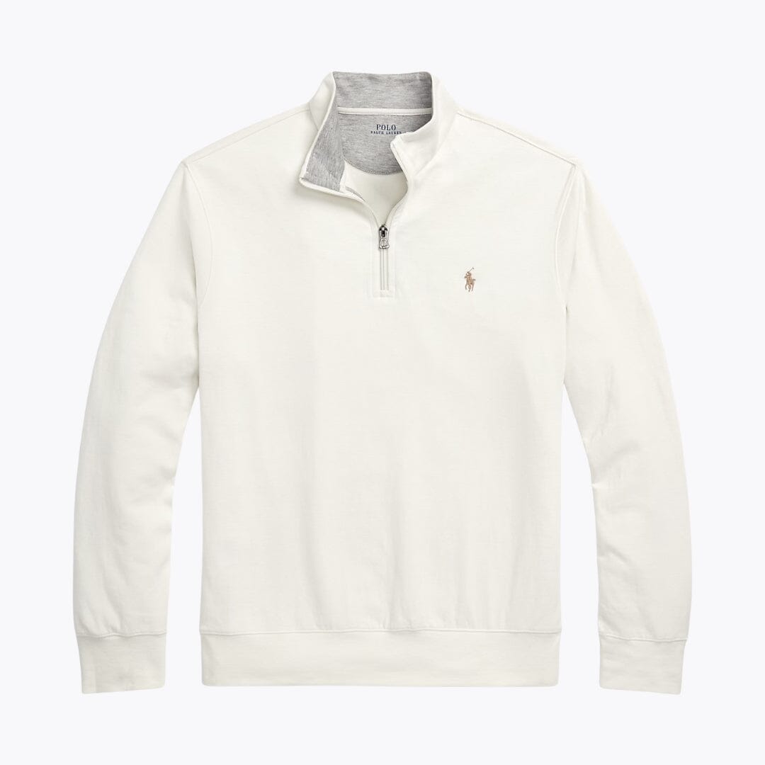L.R Luxury Jersey Quarter-Zip Pullover