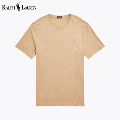 L.R Soft Cotton Crewneck T-Shirt