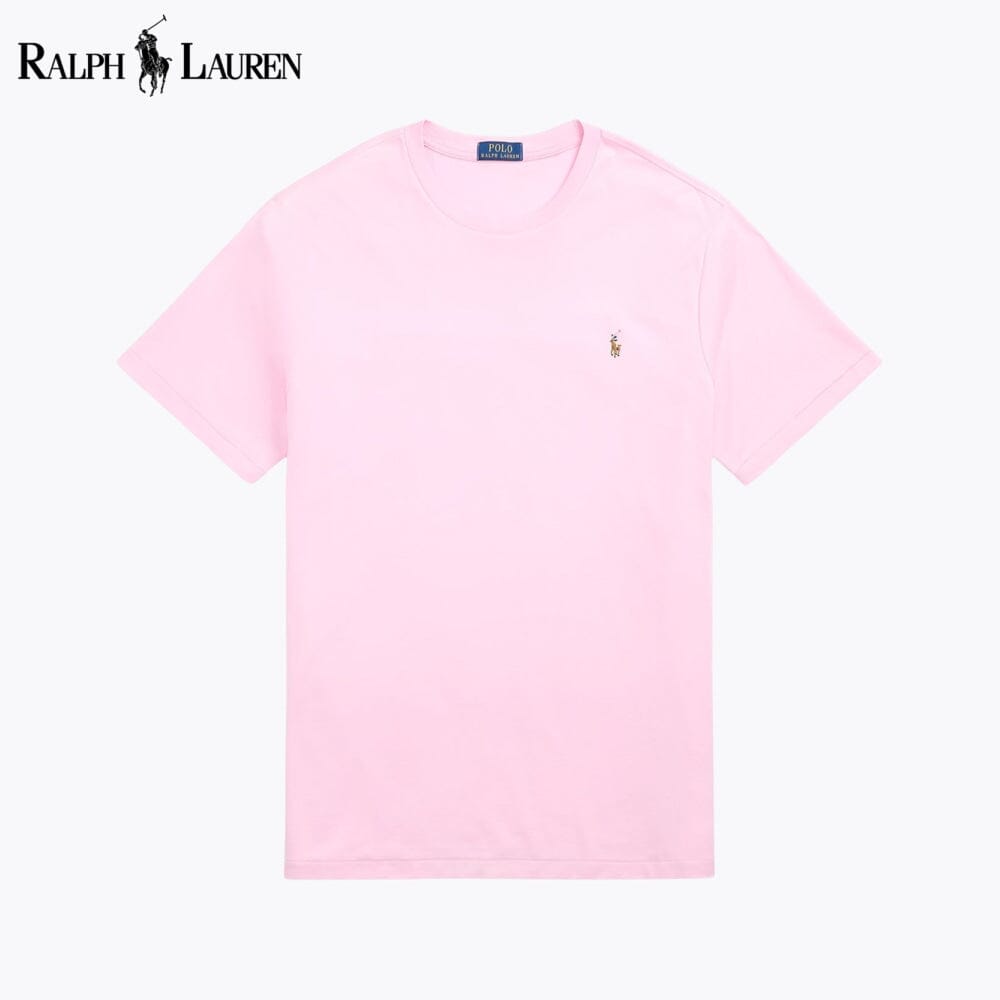 L.R Soft Cotton Crewneck T-Shirt