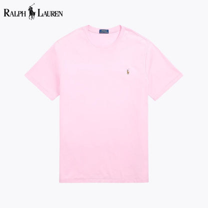 L.R Soft Cotton Crewneck T-Shirt