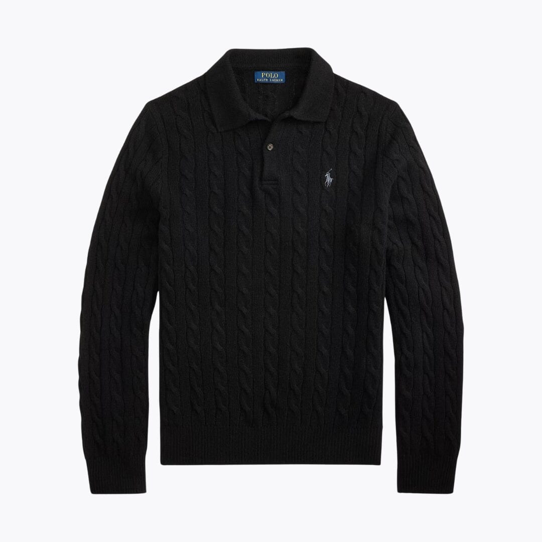 L.R Wool–Cashmere Cable-Knit Jumper